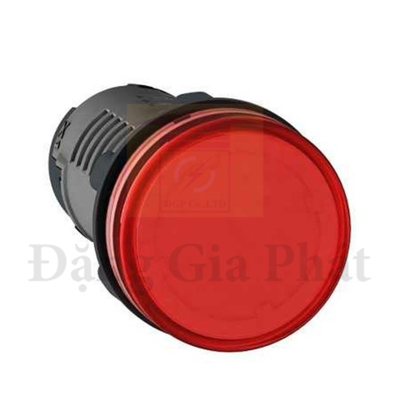 Đèn Báo Pha Ø22, màu đỏ 24VDC, 110VDC, 220VDC